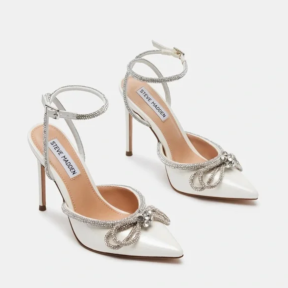 Steve Madden Viable Heel - Off White - Picture 3 of 16